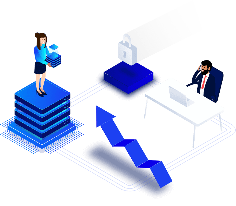 Hosting features illustration
